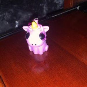 Grin Studio Squish N Pop Purple Pony Clip On